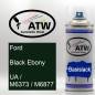 Preview: Ford, Black Ebony, UA / M6373 / M6877: 400ml Sprühdose, von ATW Autoteile West.